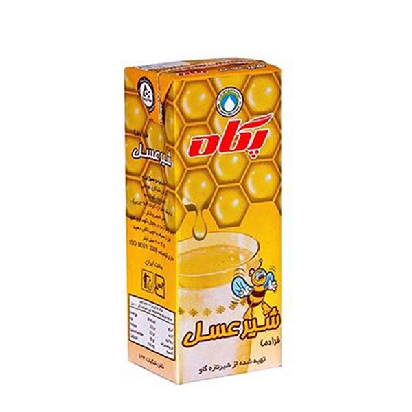 شیر عسل استریل تتراپک پگاه 200 میلی لیتری