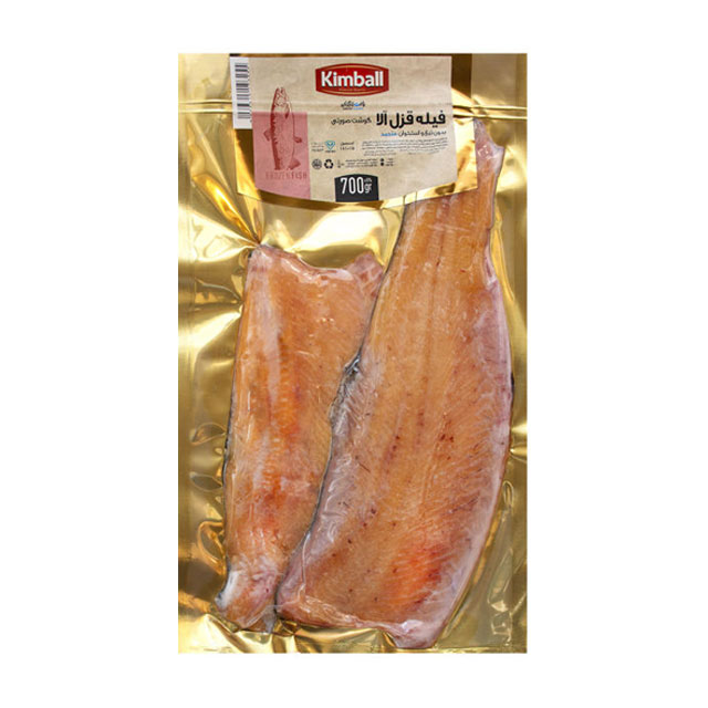 فیله ماهی قزل آلا کیمبال  700 گرمی 