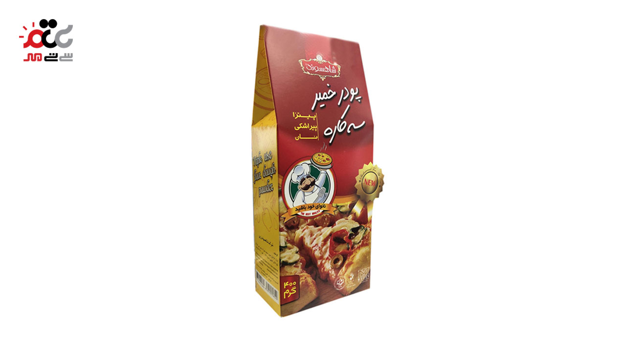 پودر خمیر سه کاره شاهسوند 400 گرمی