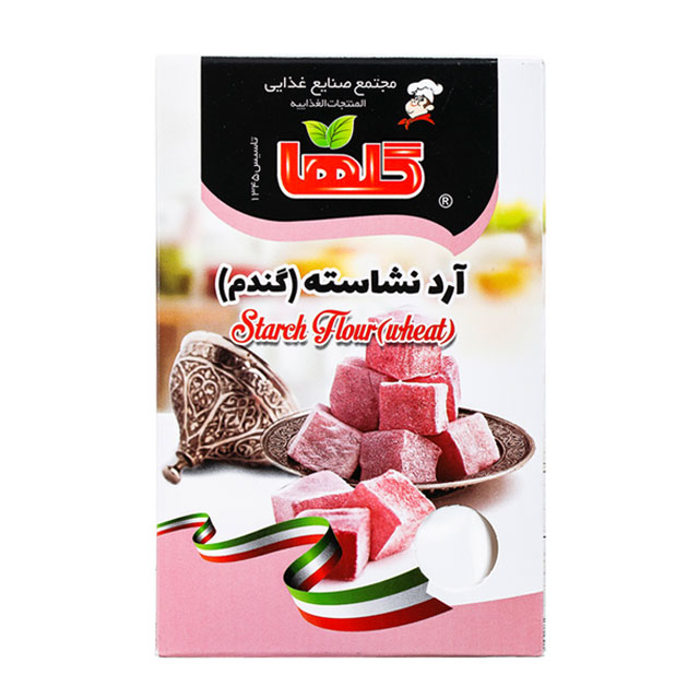 آرد نشاسته گندم گلها 120 گرمی