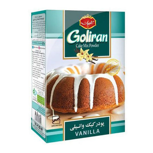 پودر کیک وانیلی گلدیران 500 گرمی
