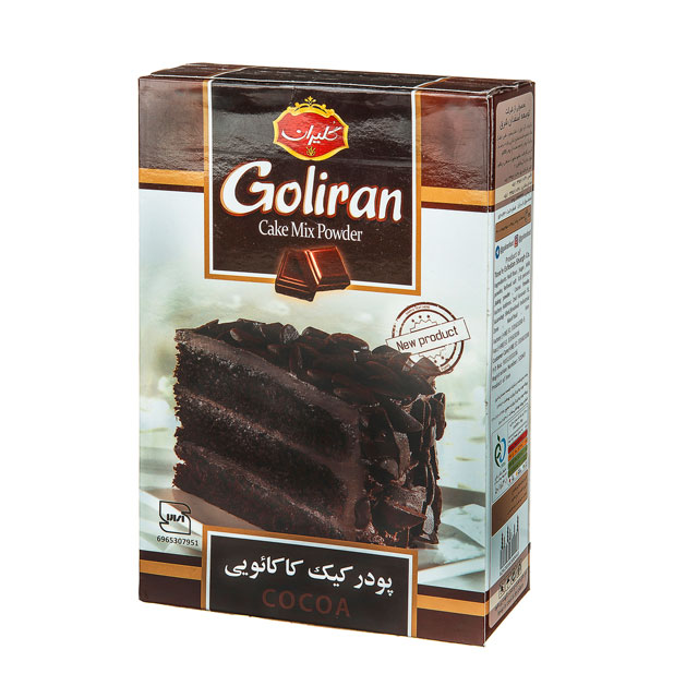 پودر کیک کاکائویی گلدیران 500 گرمی