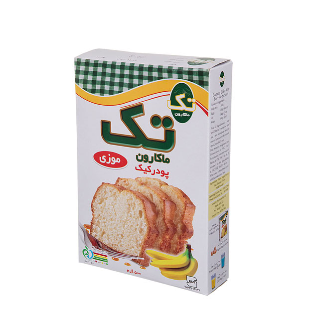 پودر کیک موزی تک‌ماکارون 500 گرمی