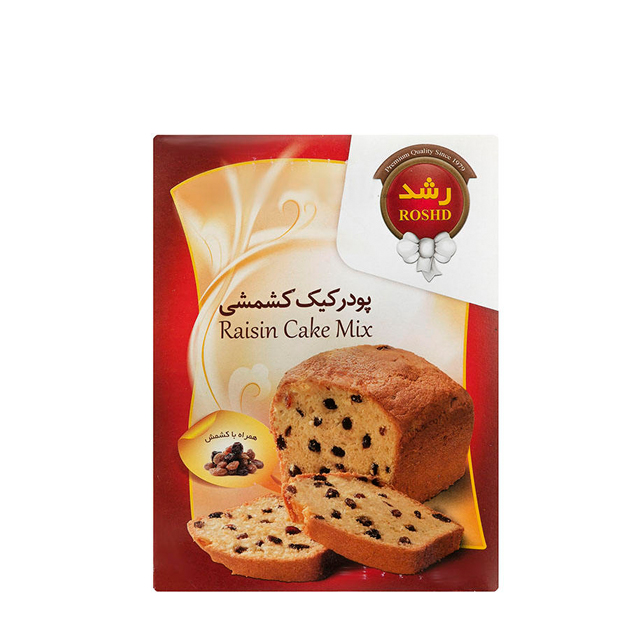 پودر کیک کشمشی رشد 370 گرمی
