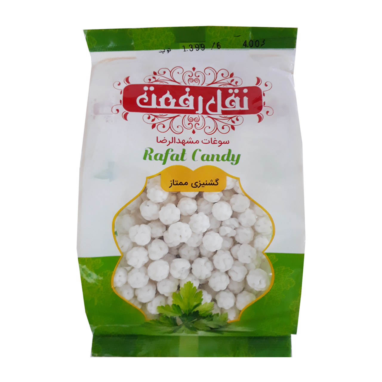 نقل گشنیزی ممتاز رفعت 400 گرمی