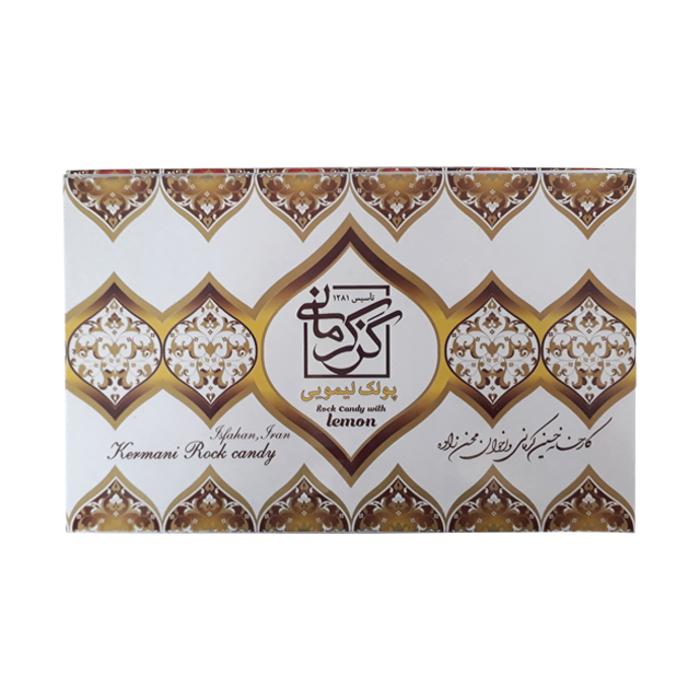 پولکی لیمویی گز کرمانی 450 گرمی