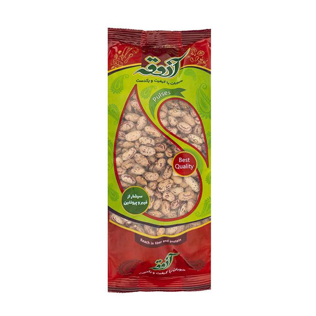 لوبیا چیتی بسته ای آذوقه 900 گرمی