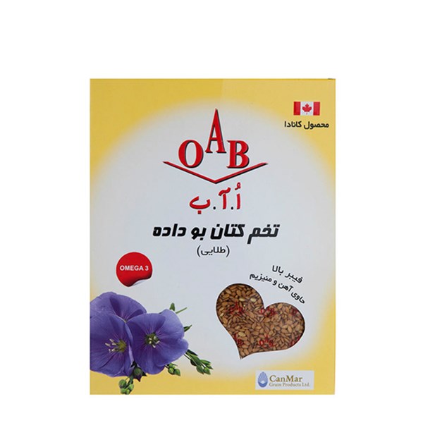 تخم کتان بو داده اُ آ ب 200 گرمی