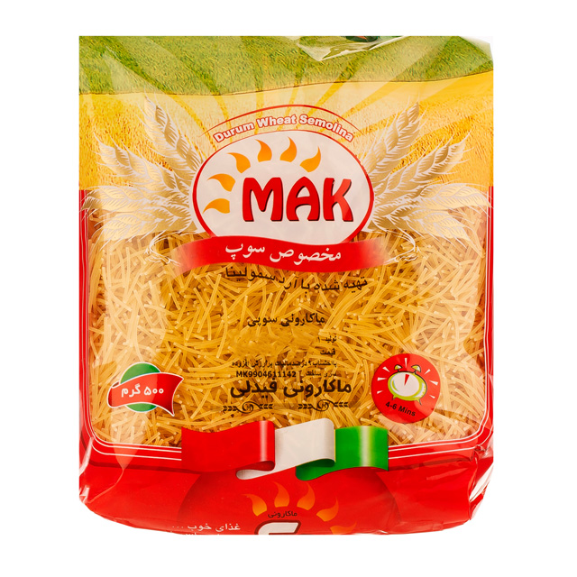 ماکارونی فیدلی سوپی مک 500 گرمی