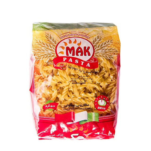 ماکارونی فرمی پیکولی مک 500 گرمی