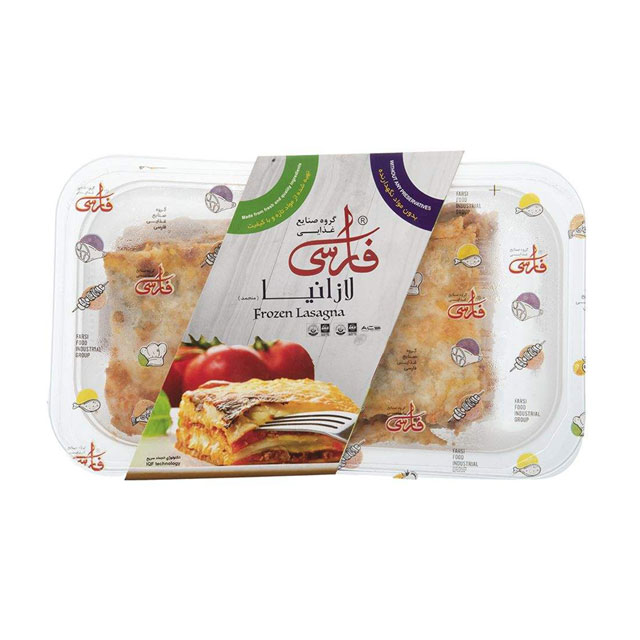 لازانیا منجمد فارسی 600 گرمی