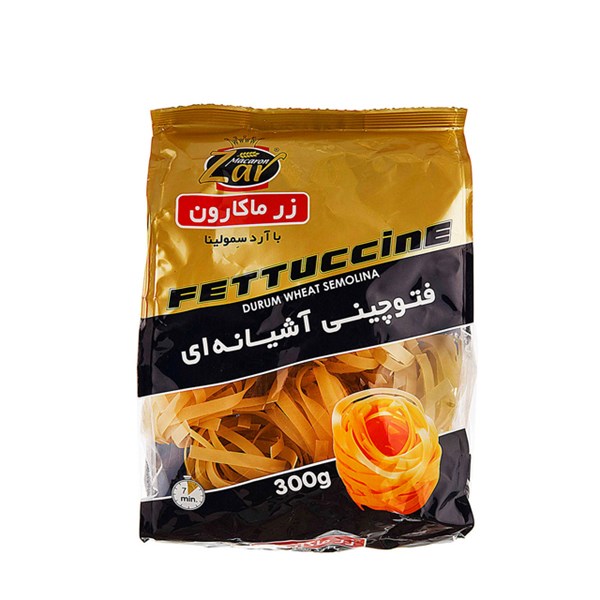 ماکارونی فرمی مدل فتوچینی آشیانه ای زر ماکارون 300 گرمی