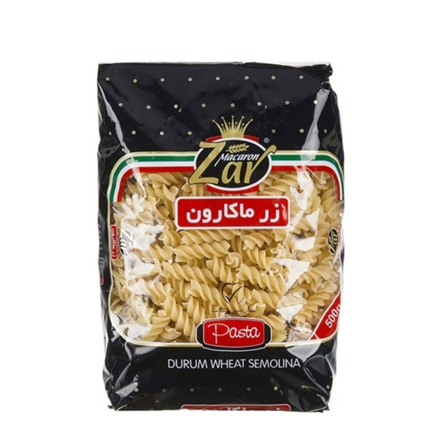 ماکارونی فرمی مته ای زر ماکارون 500 گرمی