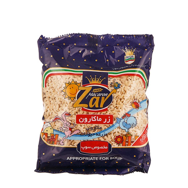 ماکارونی فرمی مزرعه حیوانات زر ماکارون 500 گرمی
