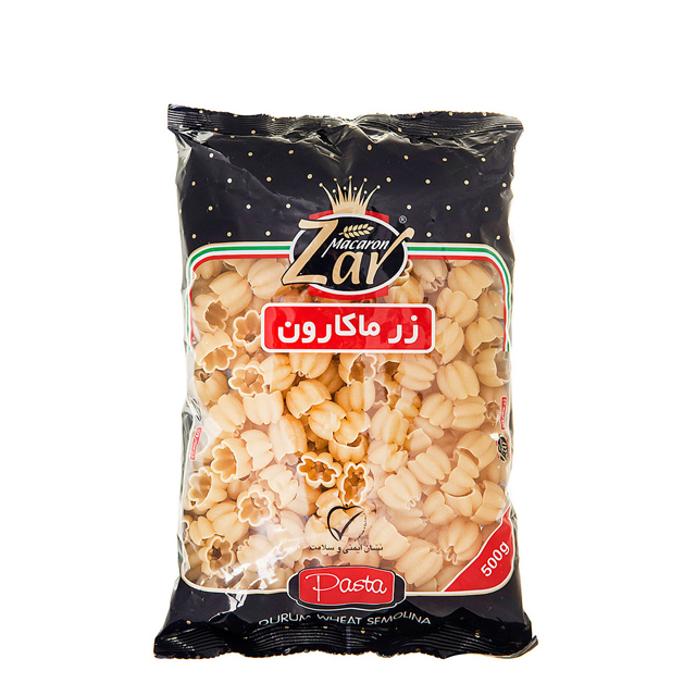 ماکارونی فرمی شقایق زر ماکارون 500 گرمی