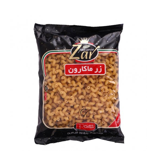 ماکارونی فرمی تابی زر ماکارون 500 گرمی