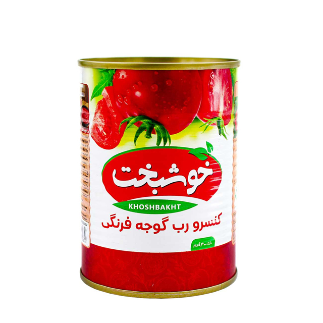 رب گوجه فرنگی خوشبخت 400 گرمی