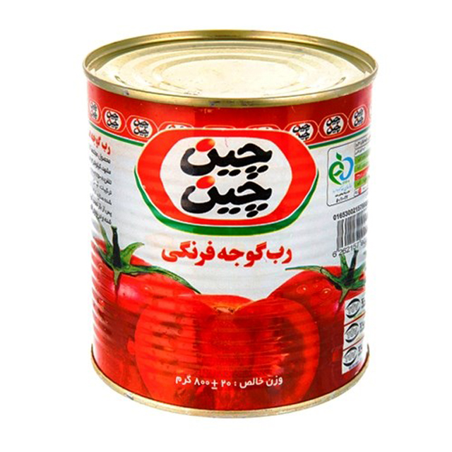 رب گوجه فرنگی چین چین 800 گرمی 