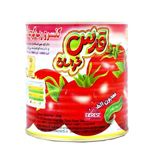رب گوجه فرنگی قدس خراسان 800 گرمی