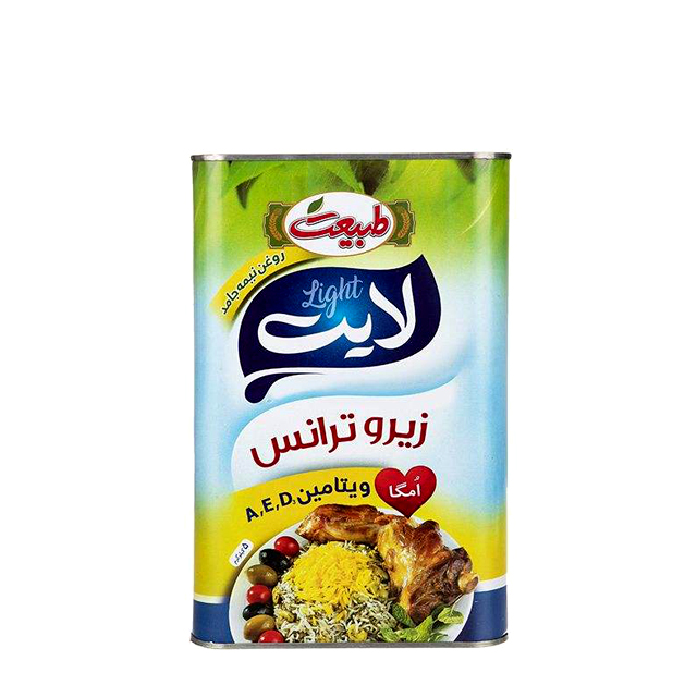 روغن نیمه جامد زیرو ترانس طبیعت 5 کیلوگرمی