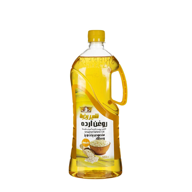 روغن ارده شیررضا 880 گرمی