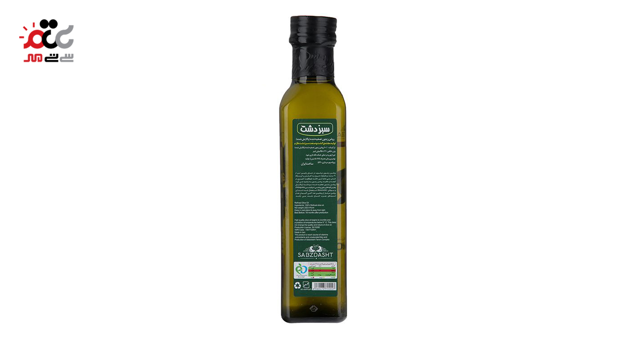 روغن زیتون تصفیه شده سبز دشت 500 میلی لیتری