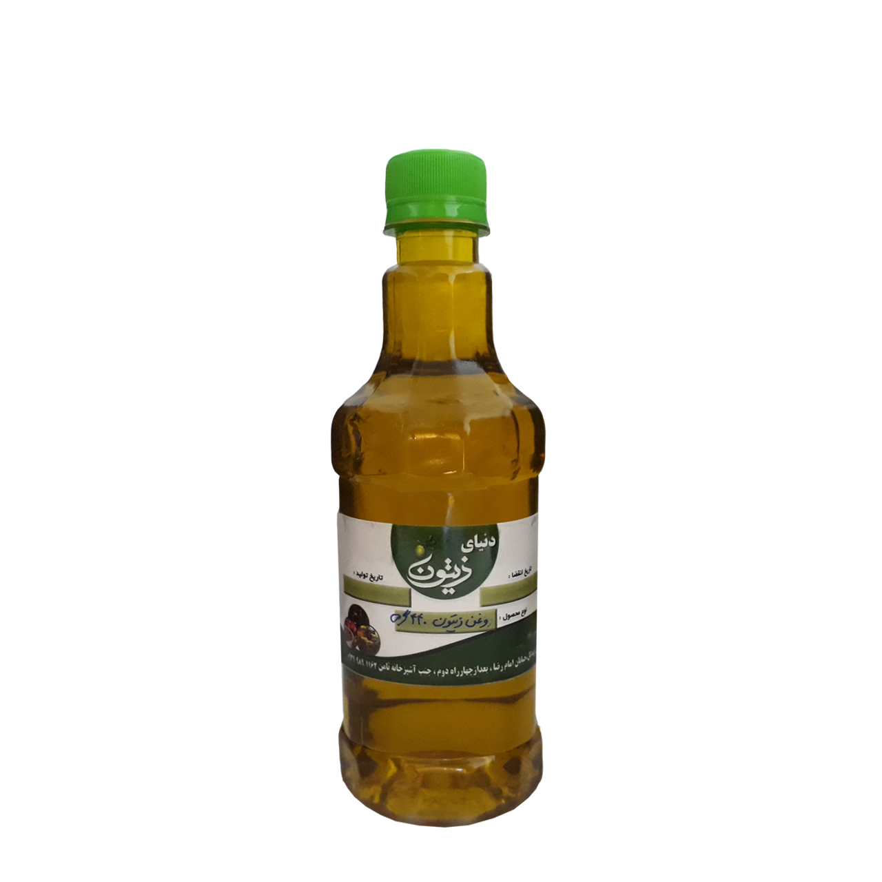 روغن زیتون ارگانیک دنیای زیتون 440 گرمی