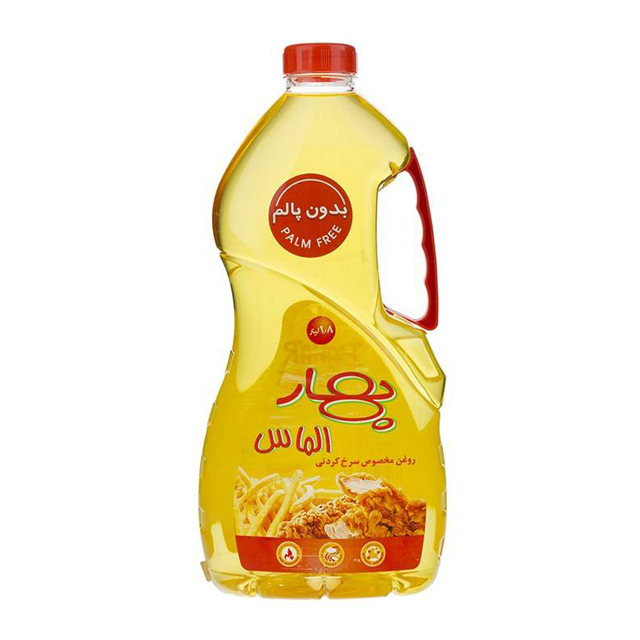 روغن سرخ کردنی بهار الماس 1800 میلی لیتری