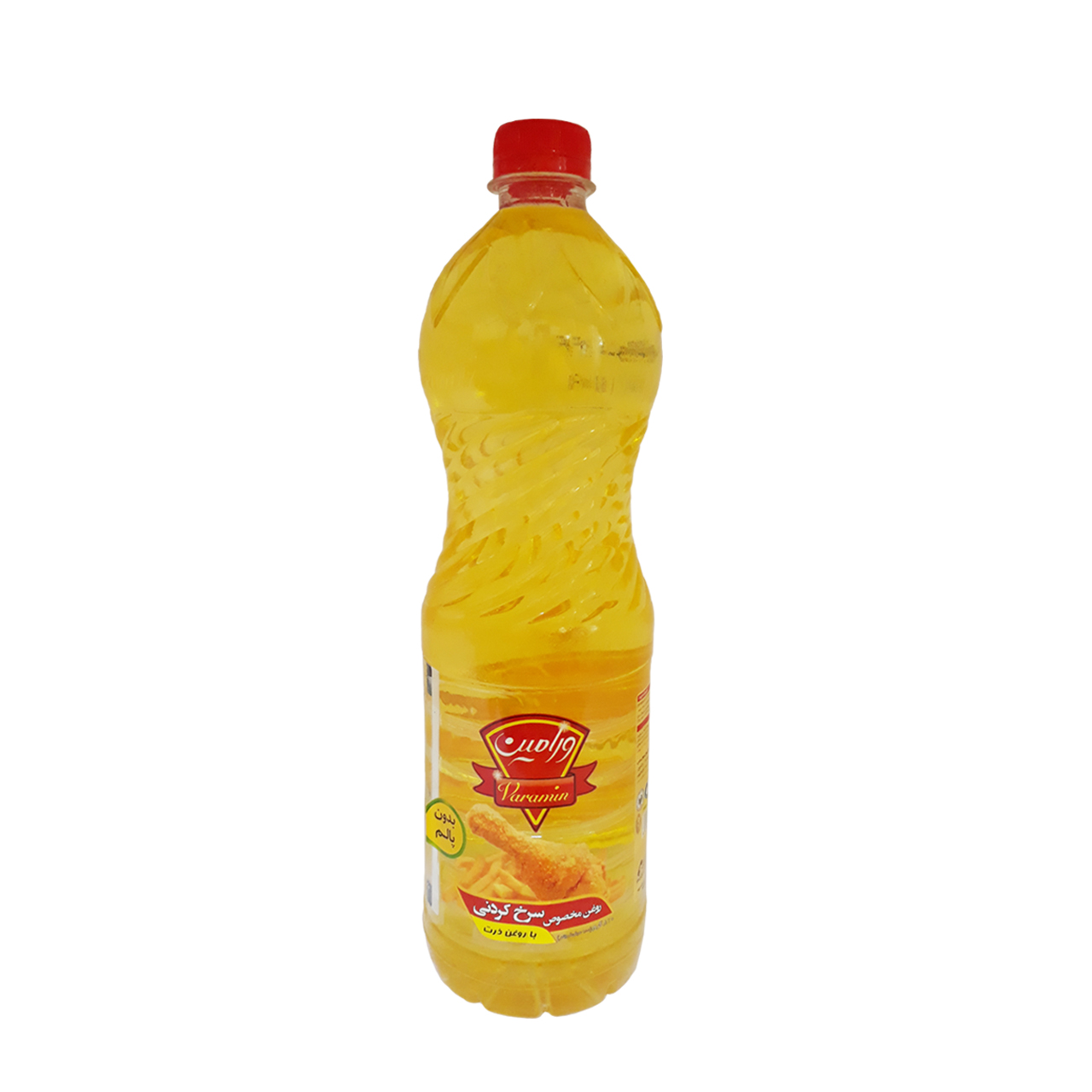 روغن مخصوص سرخ کردنی با روغن ذرت ورامین 810 گرمی