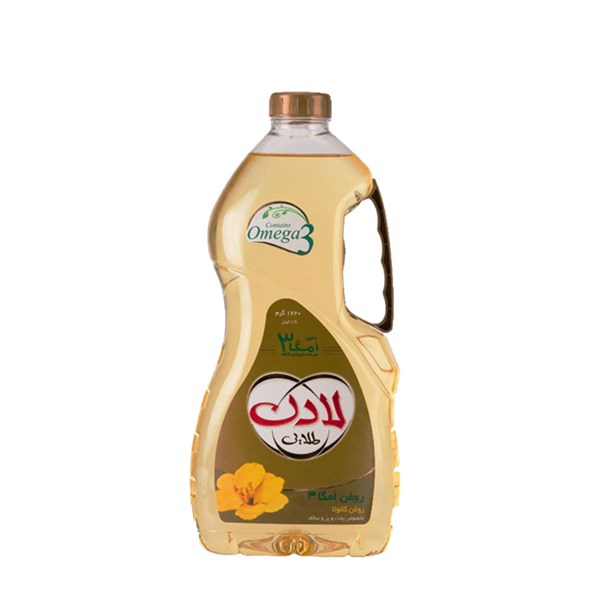 روغن مایع کانولا لادن طلایی 1620 گرمی