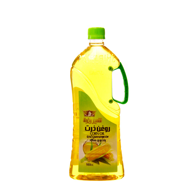 روغن ذرت شیررضا 880 گرمی