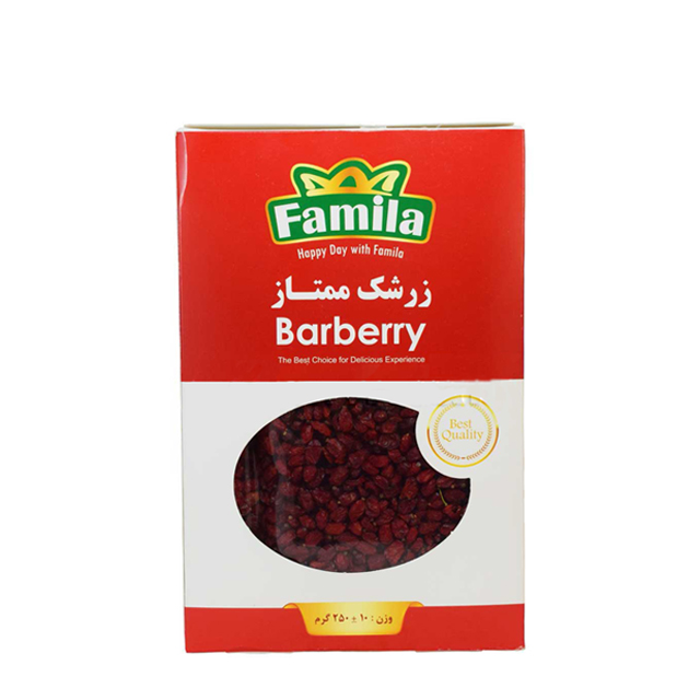 زرشک ممتاز فامیلا 250 گرمی