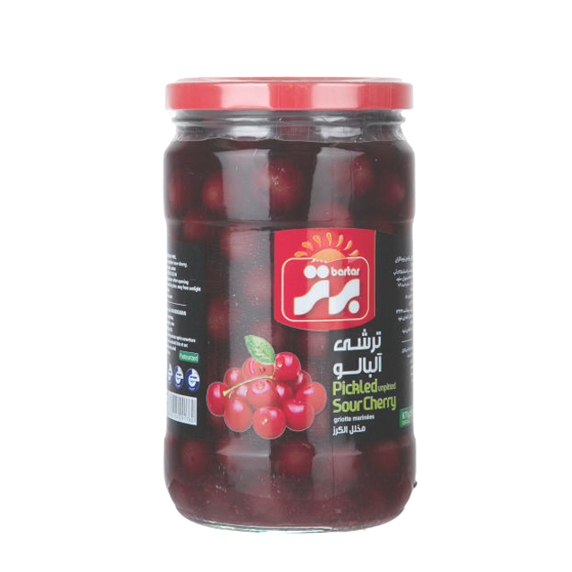 ترشی آلبالو برتر 670 گرمی