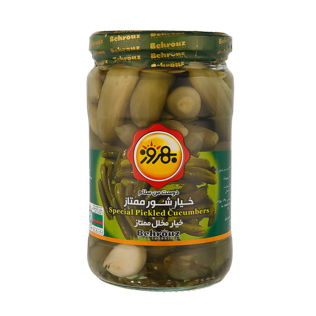 خیارشور ممتاز بهروز 660 گرمی