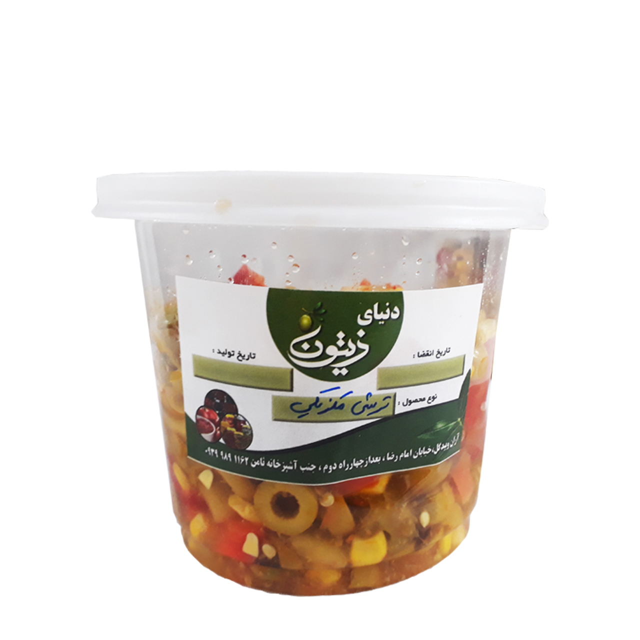 ترشی مکزیکی دنیای زیتون 500 گرمی