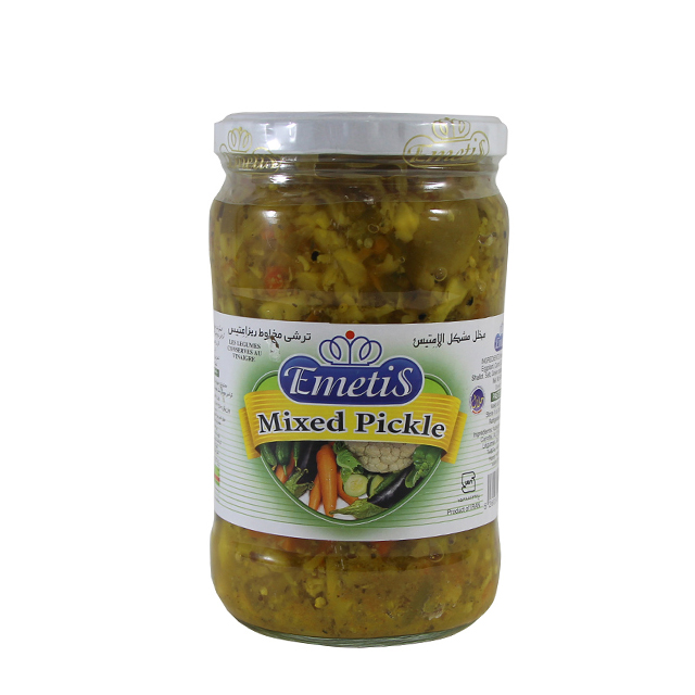 ترشی مخلوط ریز امتیس 680 گرمی