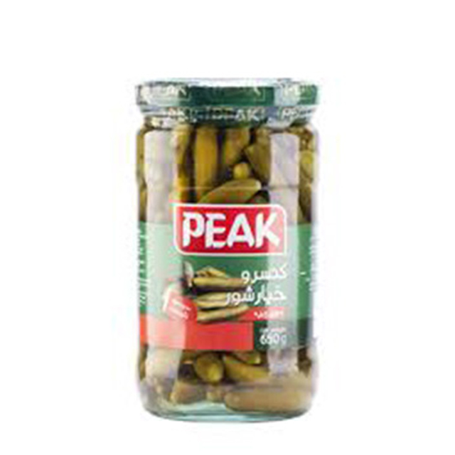 خیارشور ممتاز پیک 650 گرمی