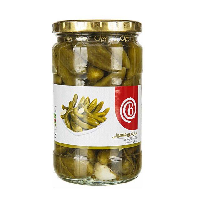 خیار شور بیژن 680 گرمی