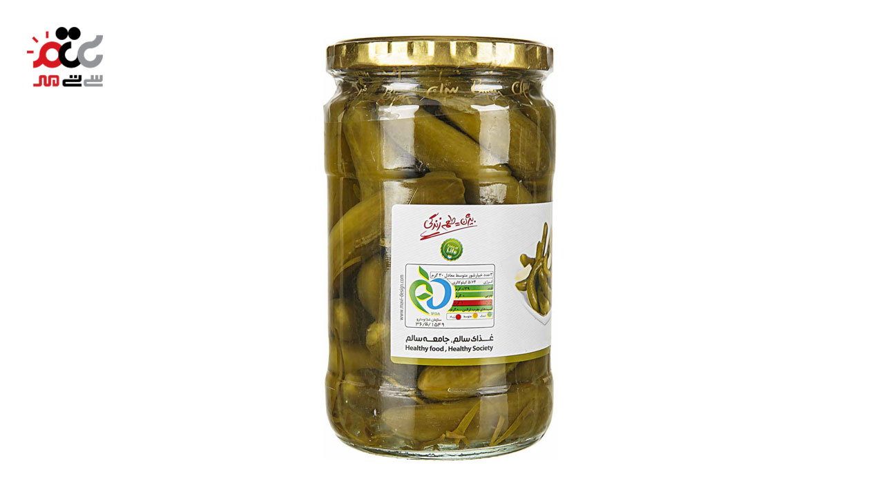 خیار شور بیژن 680 گرمی