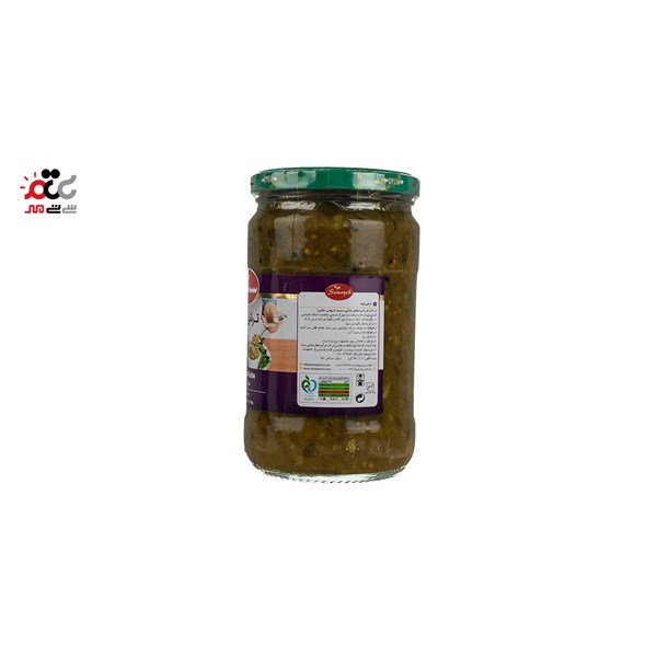 ترشی لیته بادمجان سمیه 670 گرمی