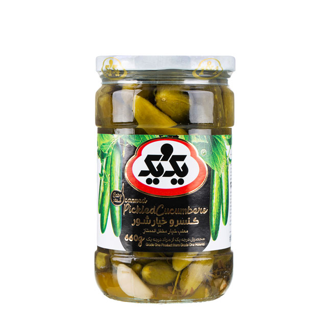 خیارشور ممتاز یک و یک 660 گرمی