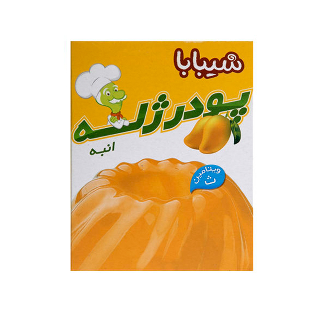 پودر ژله انبه شیبابا 100 گرمی