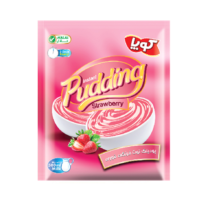 پودینگ توت فرنگی کوپا 110 گرمی