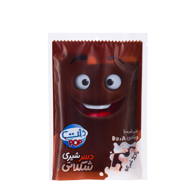 دسر شیری شکلاتی 6 عددی دنت 150 گرمی