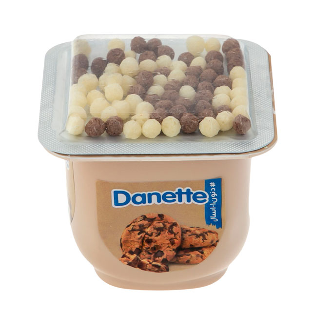 دسر دنت با طعم بیسکویت به همراه دراژه شکلاتی 100 گرمی