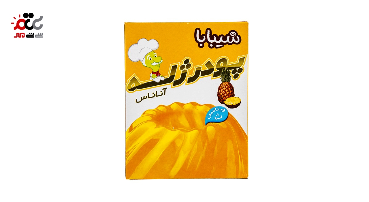 پودر ژله آناناس شیبابا 100 گرمی