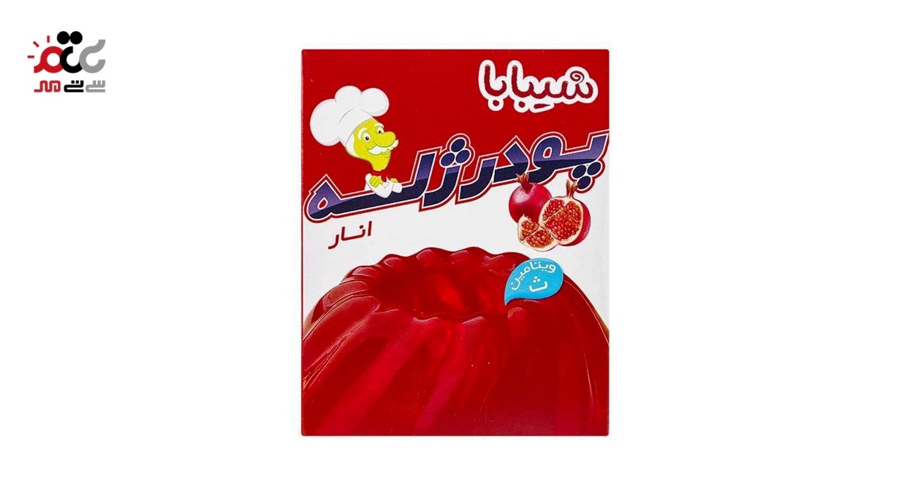 پودر ژله انار شیبابا 100 گرمی