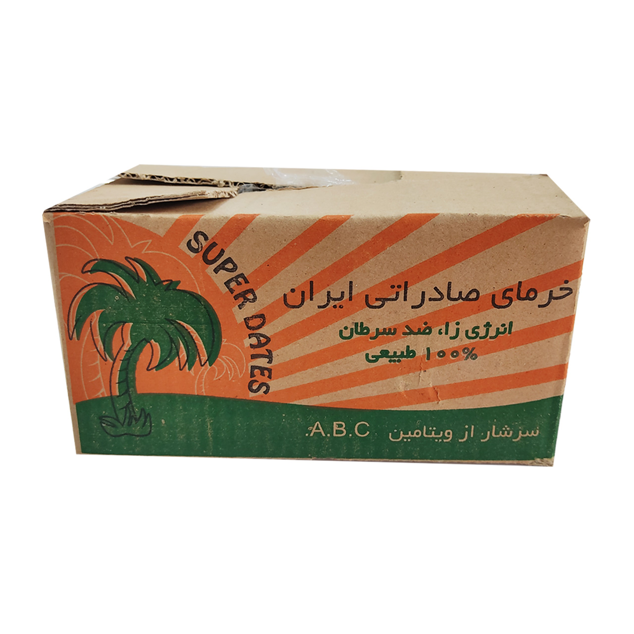 خرما صادراتی جعبه ای ایران 2200 گرمی