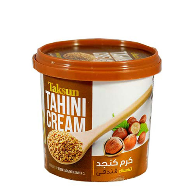 کرم کنجد فندقی تکسان 180 گرمی