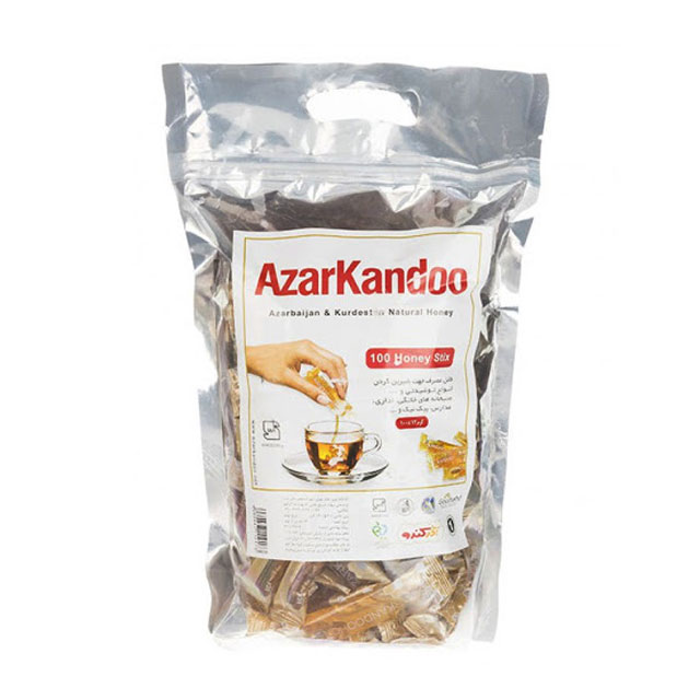 استیکس عسل آذر کندو  12 گرمی 100 عددی